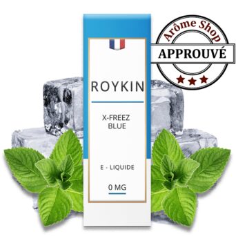 X FREEZ BLUE 10 ML ﻿ Séparateur ﻿ ROYKIN ﻿ Séparateur ﻿ E-LIQUIDE EXTRA FRAIS💨