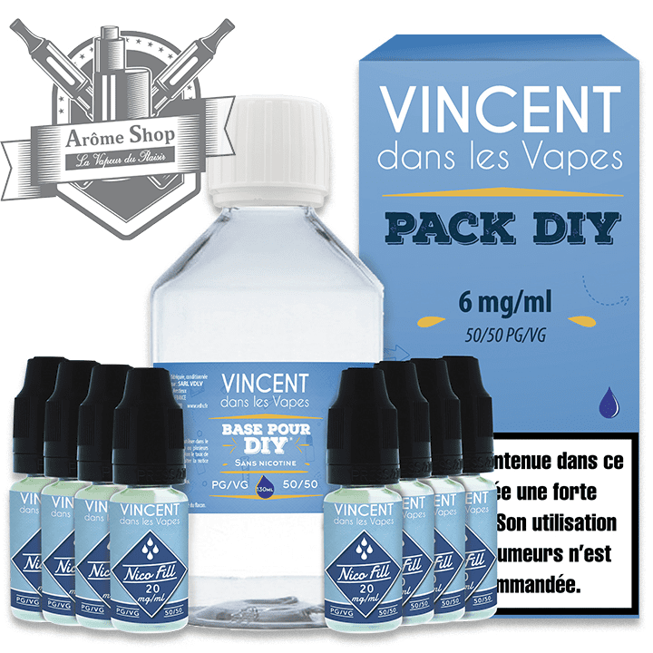 PACK DIY 250 ml 50/50