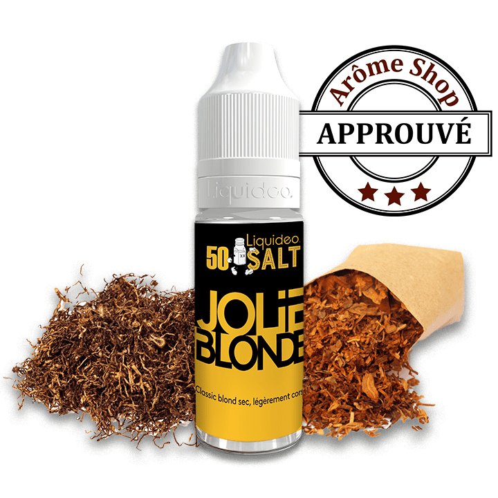 JOLIE BLONDE SEL DE NICOTINE