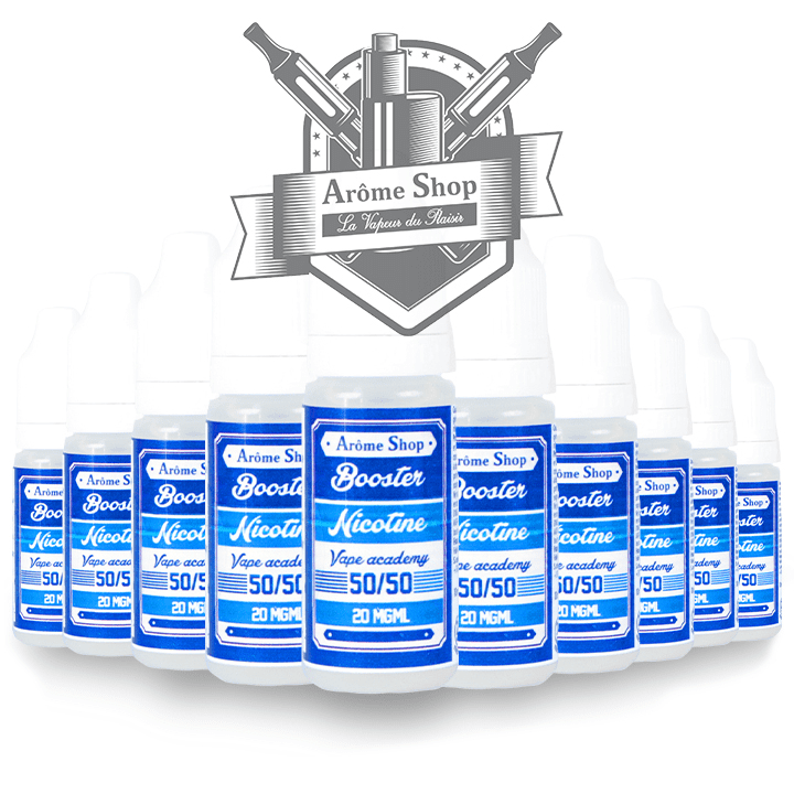 PACK 10 BOOSTERS 50/50 PG/VG - ARÔME SHOP