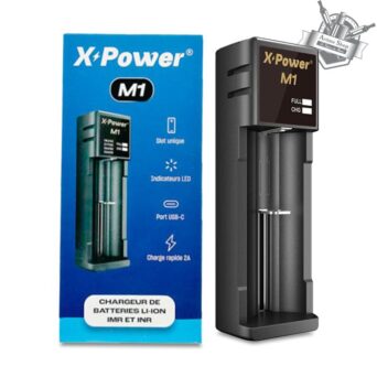 CHARGEUR 1 ACCU M1 - X POWER