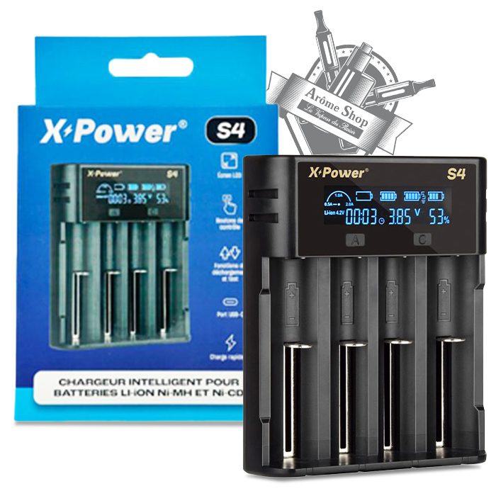 CHARGEUR ACCUS S4 4 ACCUS - X POWER