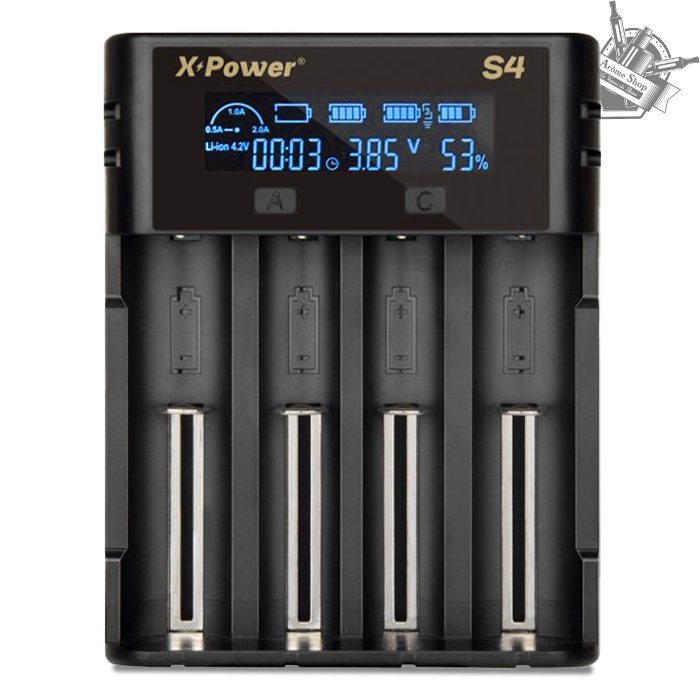 CHARGEUR ACCUS S4 4 ACCUS - X POWER