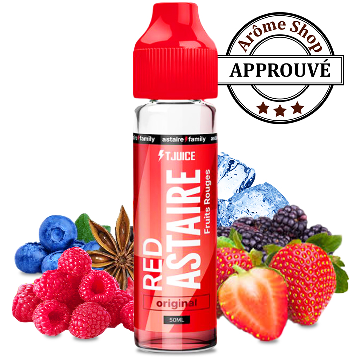 RED ASTAIRE 50 ML ASTAIRE FAMILY By TJUICE E.LIQUIDE 💨