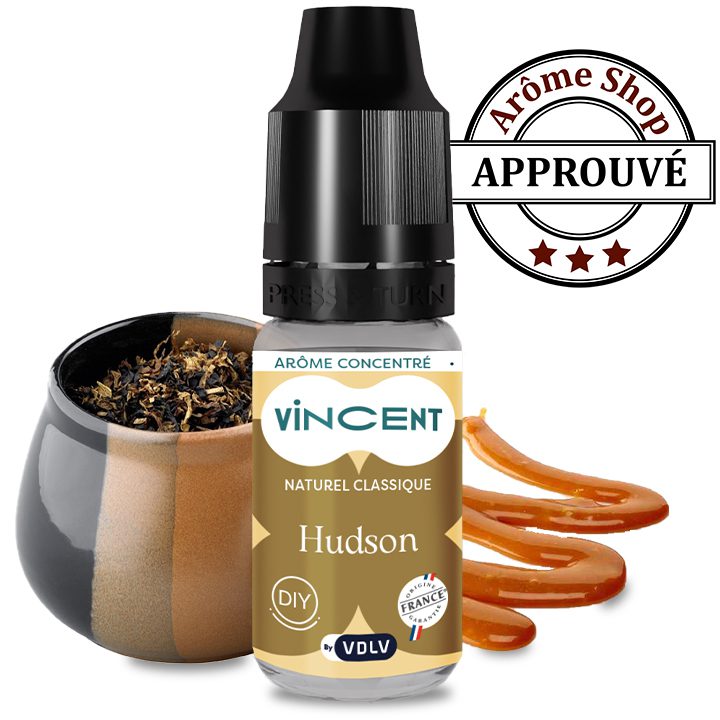 HUDSON 10 ML - E.LIQUIDE DIY DO IT YOURSELF - VDLV VINCENT DANS LES VAPES
