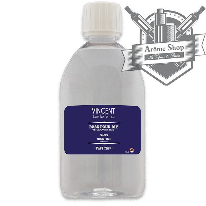 BASE 20PG/80VG 500 ml - VDLV BASE 20PG/80VG 500 ml - VDLV