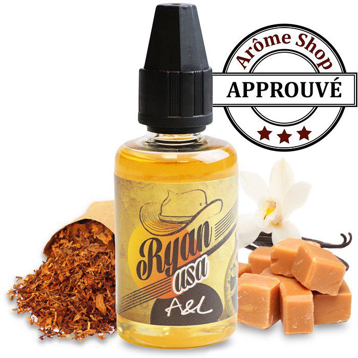 RYAN USA 30 ML - ARÔME CONCENTRÉ RYAN USA 30 ML - ARÔME CONCENTRÉ