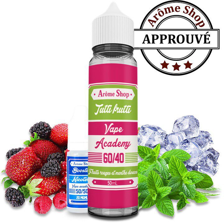 TUTTI FRUTTI 50 ML + 1 BOOSTER (3MG)