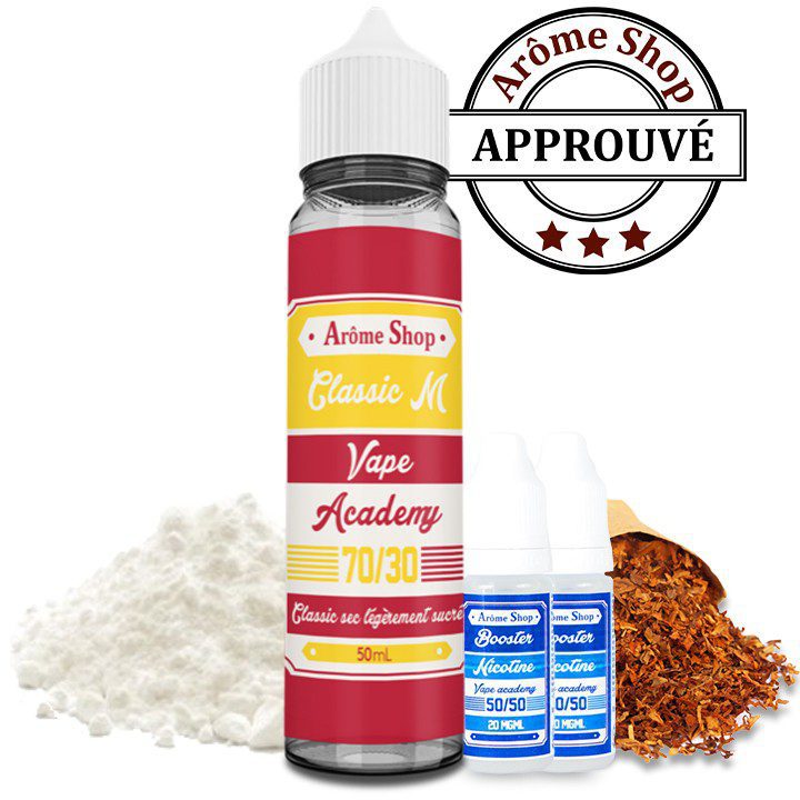 CLASSIC M 50 ml + 2 BOOSTERS (6MG)