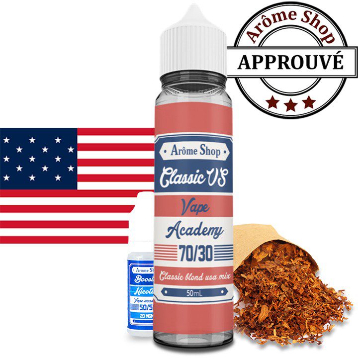 CLASSIC US 50 ML + 1 BOOSTER (3MG)