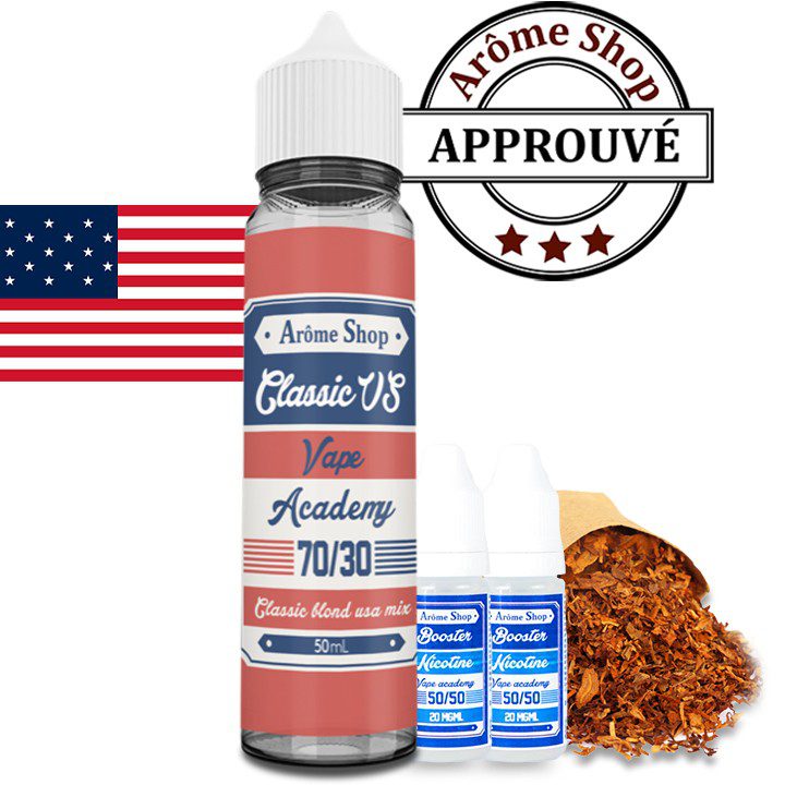 CLASSIC US 50 ML + 2 BOOSTERS (6MG)