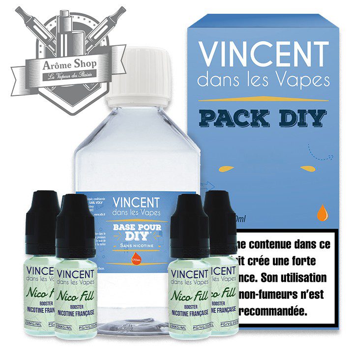 PACK DIY 250 ml 20/80