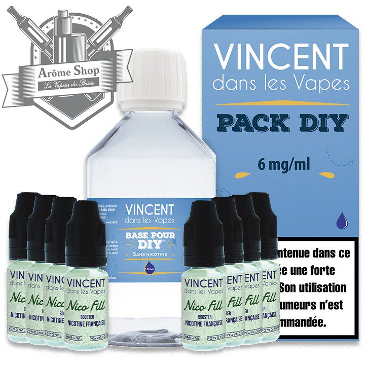 PACK DIY 250 ml 20/80