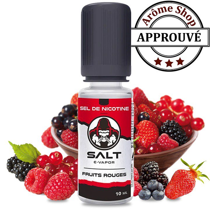 FRUITS ROUGES SEL DE NICOTINE