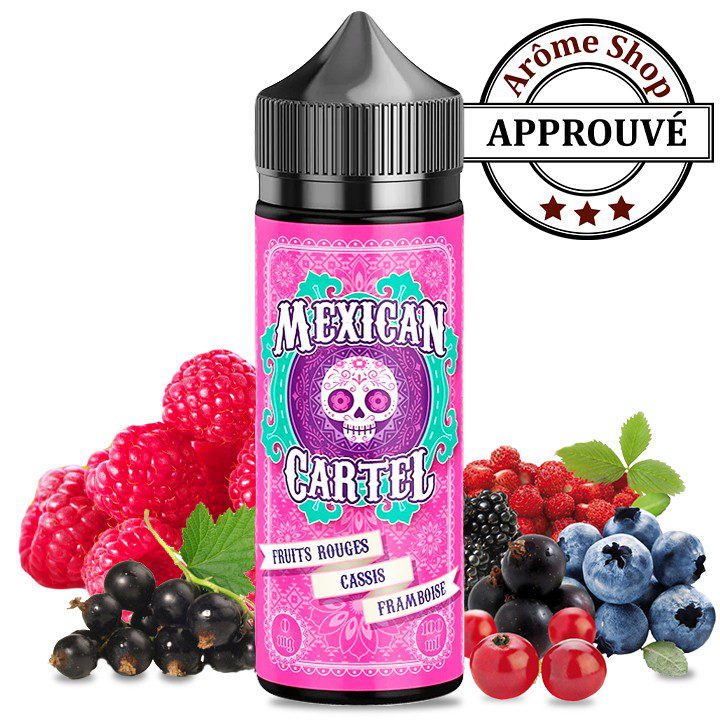 FRUITS ROUGES CASSIS FRAMBOISE 100 ML