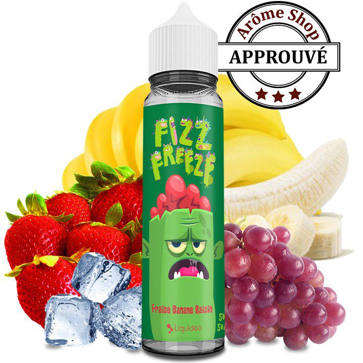 FRAISE BANANE RAISIN 50 ml