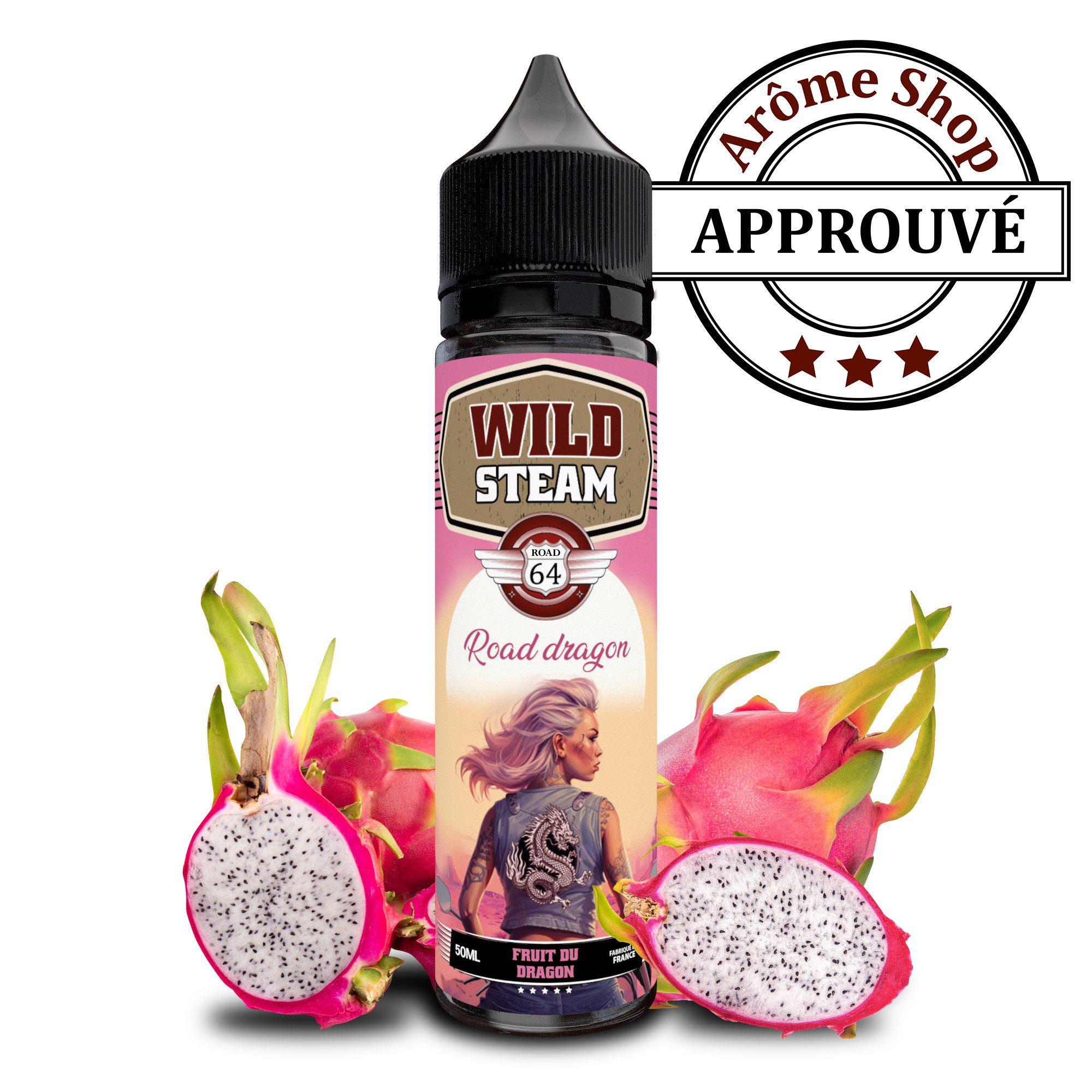 ROAD DRAGON 10 ML - WILD STEAM By ARÔME SHIO