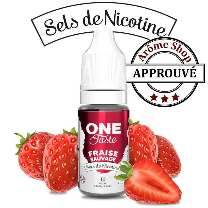 FRAISE SAUVAGE SEL DE NICOTINE