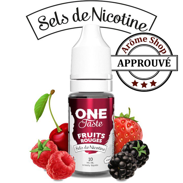 FRUITS ROUGES SEL DE NICOTINE