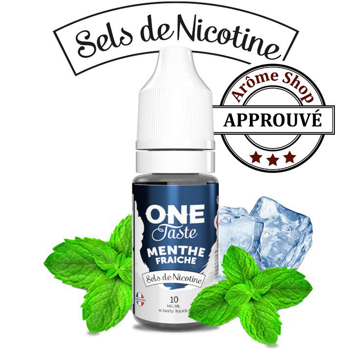 MENTHE FRAICHE SEL DE NICOTINE
