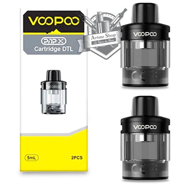 CARTOUCHE DRAG X2 PNP X DTL (LOT DE 2) - VOOPOO