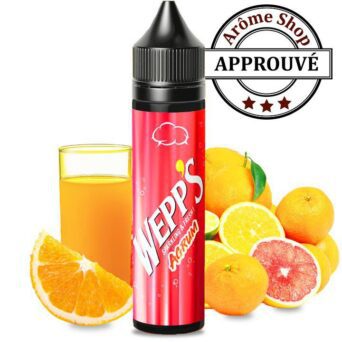 Saveurs dominantes : Soda pétillant, agrumes et glaçons. C'est la pause fraîcheur avec le WEPP'S AGRUM, lâchez prise pour un soda pétillant aux notes d'agrumes tel qu'un pamplemousse bien savoureux mais pas que. 50/50 : PG/VG Fabriqué en France pour ELIQUID FRANCE.