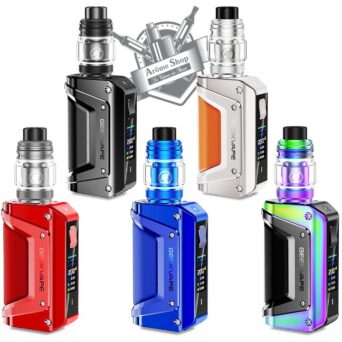 Le kit LGEND 3, proposé par GEEKVAPE, est un kit composé d'une box solide, double accus*, pouvant accueillir 2 accus en 18650* offrant une puissance de 200 W. Les kit est composé également d'un clearomiseur Z FLI, doté d'une contenance de 5.5 ml, avec une remplissage facile par le haut pour une utilisation en DL (inhalation directe).  *Accus non fournis