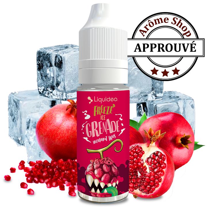 FREEZE GRENADE - BY LIQUIDEO - E.LIQUIDE 10 ML