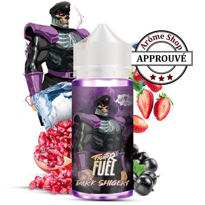 DARK SHIGERI 100 ML ﻿ Séparateur ﻿ FIGHTER FUEL ﻿ Séparateur ﻿ E.LIQUIDE FRUITÉ 💨