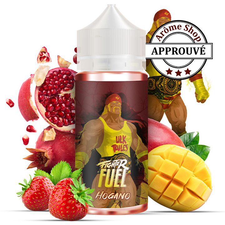 HOGANO 100 ML ﻿ Séparateur ﻿ FIGHTER FUEL ﻿ Séparateur ﻿ E.LIQUIDE FRUITÉ FRAIS 💨