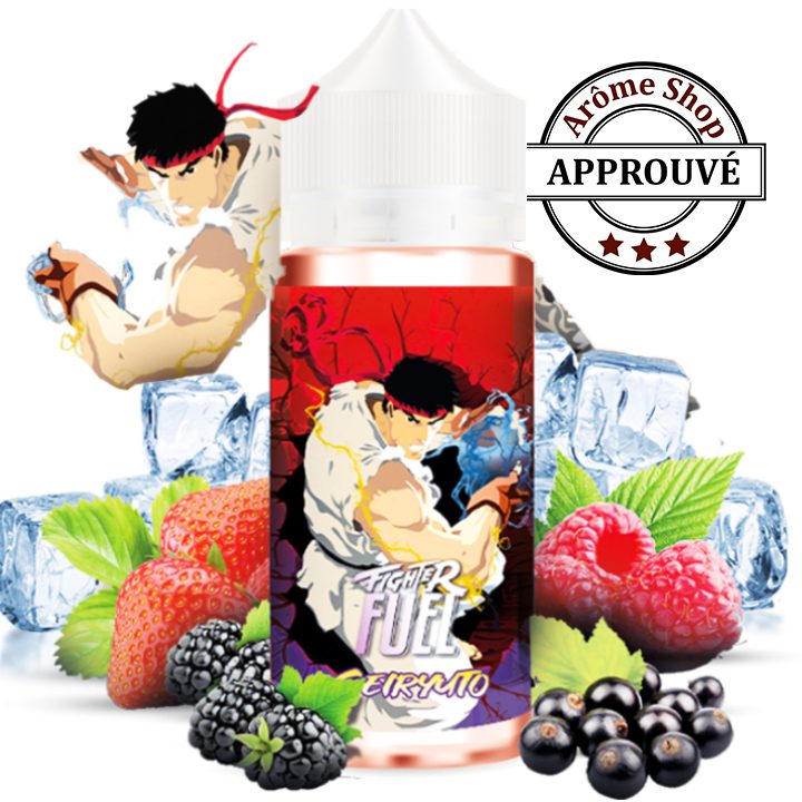 SEIRYUTO 100 ML ﻿ Séparateur ﻿ FIGHTER FUEL ﻿ Séparateur ﻿ E.LIQUIDE FRUITÉ FRAIS 💨