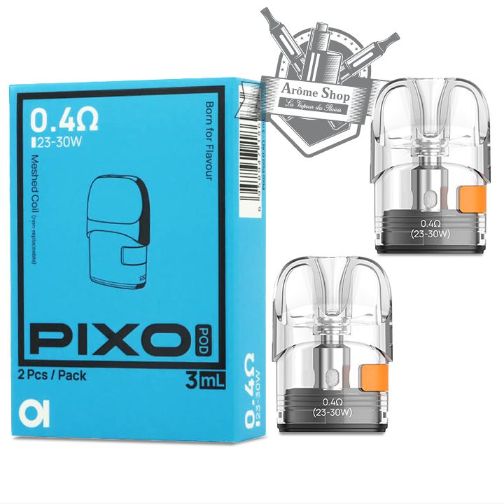 CARTOUCHE PIXO ASPIRE - RÉSISTANCES POD'S - VAPOTE - 0.4 ohm
