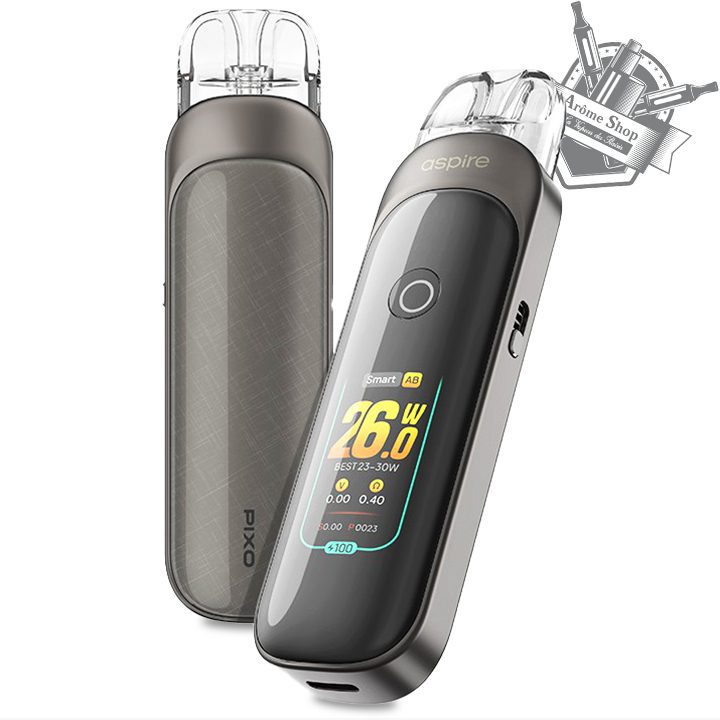 KIT PIXO - ASPIRE - LES POD's - COUVERTURE - GUNMETAL