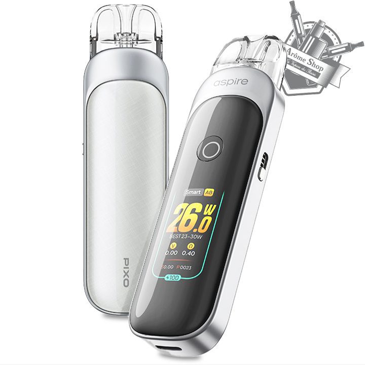 KIT PIXO - ASPIRE - LES POD's - COUVERTURE - ICE SILVER