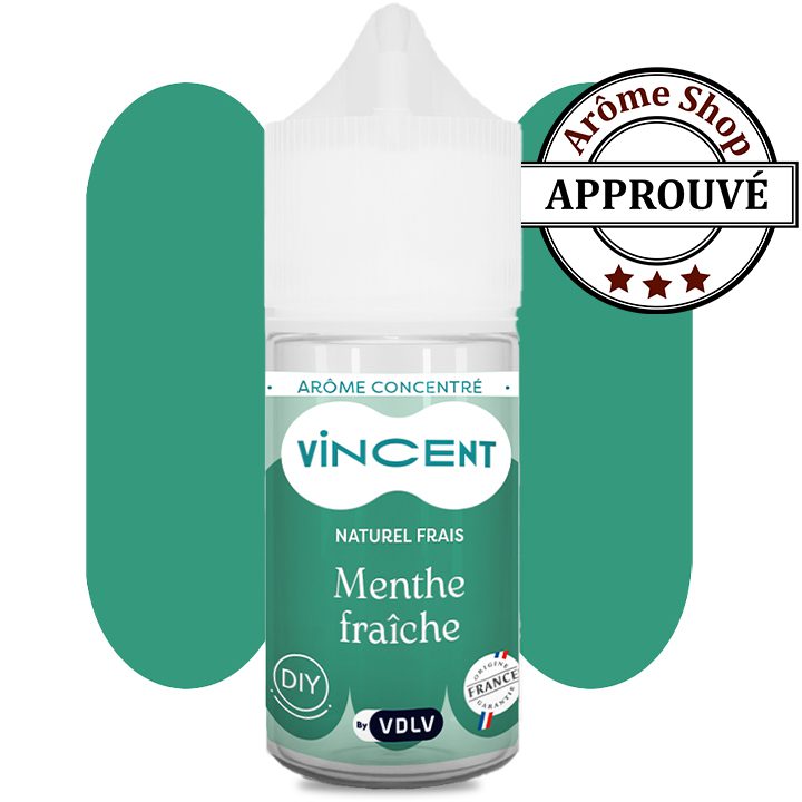 MENTHE FRAÎCHE 30 ML ARÔME CONCENTRÉ DIY VDLV MENTHE 💨