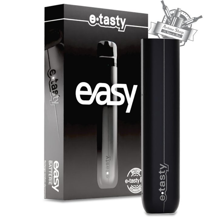 BATTERIE black noir EASY E.TASTY CARTOUCHES PRÉ-REMPLI EASY💨