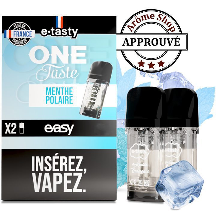 MENTHE POLAIRE RECHARGE EASY ONE TASTE By E-TASTY 💨