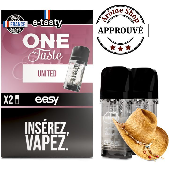 UNITED RECHARGE EASY ONE TASTE By E-TASTY CLASSIC 💨