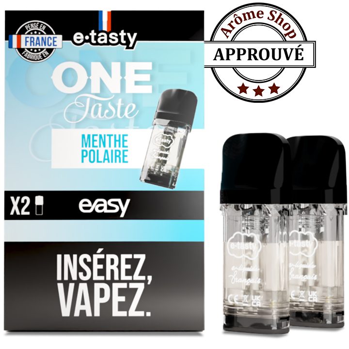 MENTHE POLAIRE RECHARGE EASY ONE TASTE By E-TASTY 💨