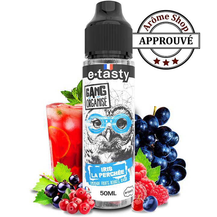 IRIS LA PERCHÉE 50 ML GANG ORGANISÉ By E-TASTY FRUIT 💨