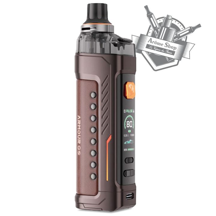 KIT ARMOUR GS DTL brown VAPORESSO KIT POD VAPOTE CIGARETTE ELECTRONIQUE