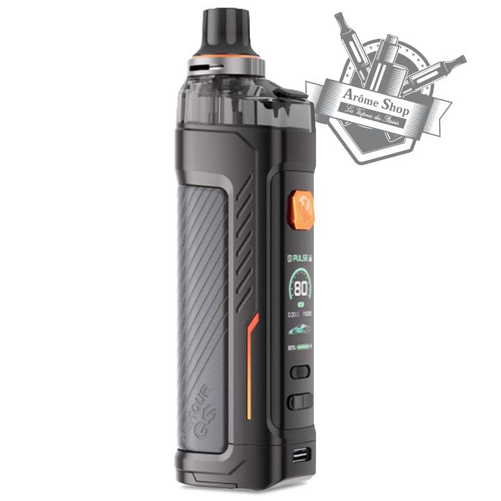 KIT ARMOUR GS DTL noir black VAPORESSO KIT POD VAPOTE CIGARETTE ELECTRONIQUE