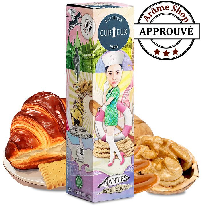 NANTES À L'OUEST 50 ML HEXAGONE By CURIEUX GOURMAND💨