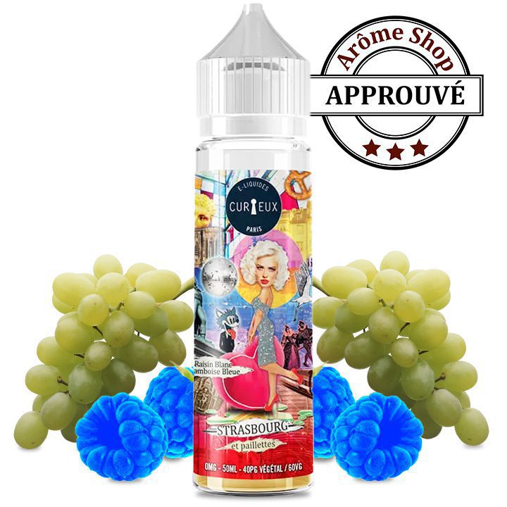 STRASBOURG PAILLETTES 50ML HEXAGONE By CURIEUX GOURMAND💨