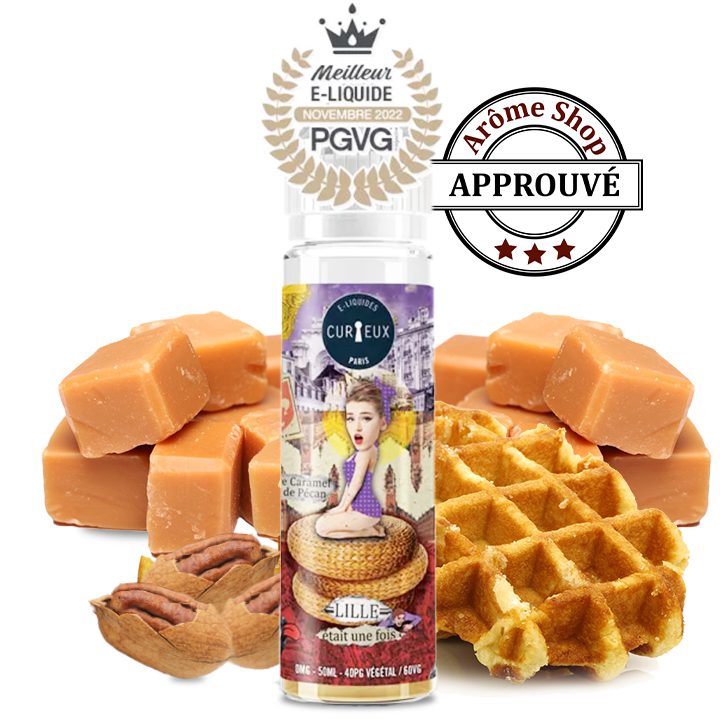 LILLE ETAIT UNE FOIS 50ML HEXAGONE By CURIEUX GOURMAND💨