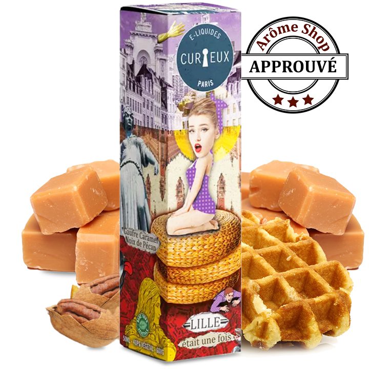 LILLE ETAIT UNE FOIS 50ML HEXAGONE By CURIEUX GOURMAND💨