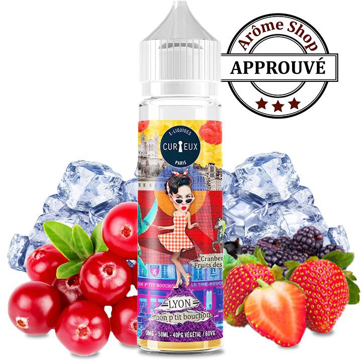 LYON MON P'TIT BOUCHON 50ML HEXAGONE By CURIEUX FRUITÉ💨