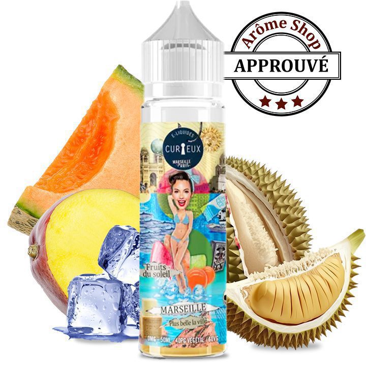 MARSEILLE 50 ML HEXGAGONE By CURIEUX FRUITÉ ACIDULÉ💨