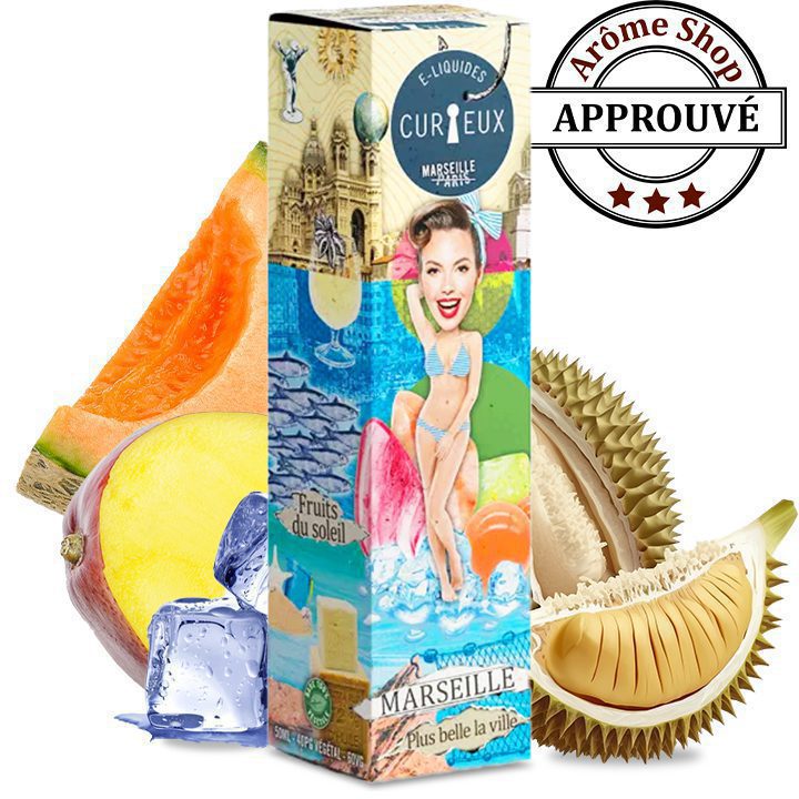 MARSEILLE 50 ML HEXGAGONE By CURIEUX FRUITÉ ACIDULÉ💨