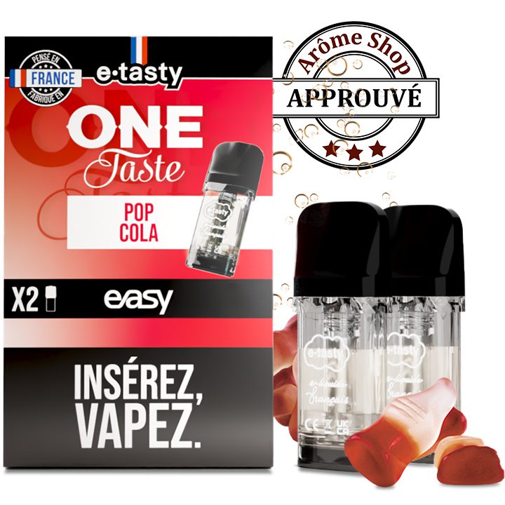 POP COLA RECHARGE EASY ONE TASTE By ETASTY POD 2ML💨